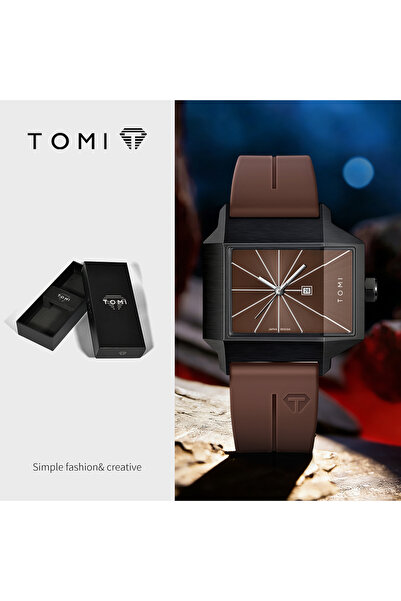 Choice5 Brown Simple men's watch new calendar quartz business fashionable wri...