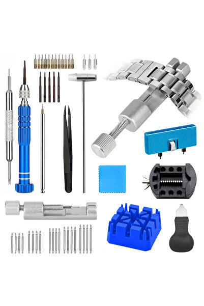 Choice 51 pcs 51pcs Metal Watch Repair Tool Kit with Adjusting Band Bracelet ...