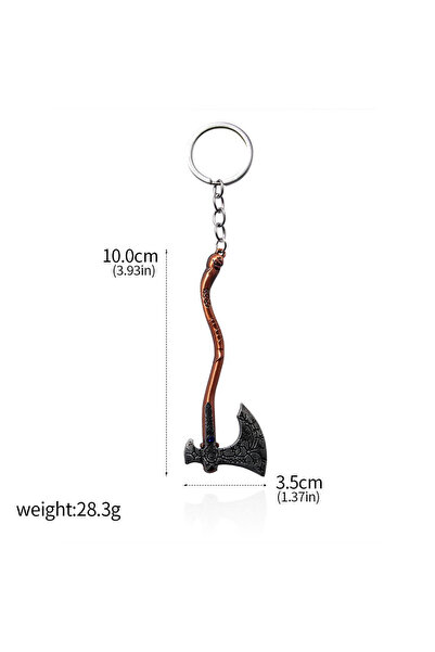 Choice14 K00408 New God of War 4 Kratos Sword Keychain Pendant Keyring Jewelr...