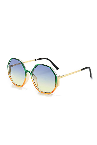 Choice4 green 2025 New Sunglasses for Women Avant Garde Geometric Multi-color...