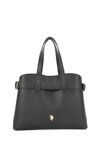 U.S. Polo Assn. حقيبة كتف نسائية سوداء Us26529