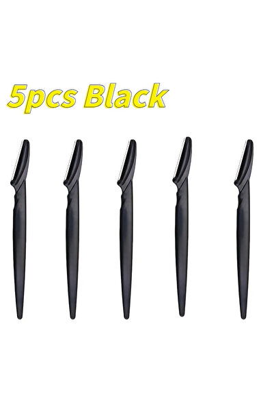 Choice5 5pcs black 5/10Pcs Eyebrow Razor For Women, Multipurpose Exfoliating ...