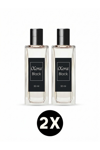 ixora Erkek Parfüm Black Bossy (2 adet) 50 ml Edp