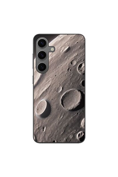 OEM Husa compatibila cu Samsung Galaxy S24 FE Silicon Gel Tpu Model Moon Surface
