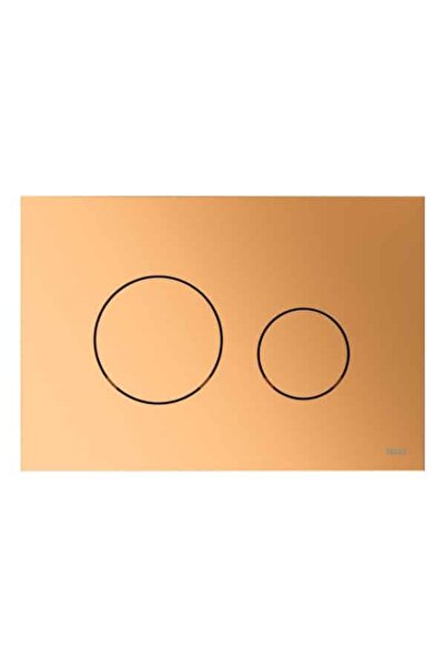 TECE Πλάκα έκπλυσης WC Loop, μεταλλική ορειχάλκινη, 2 βαθμίδων
