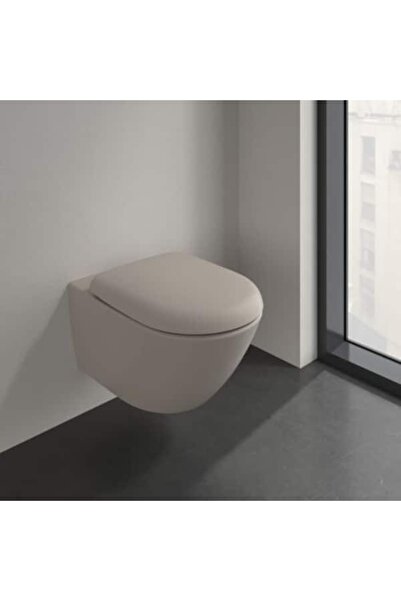 Villeroy & Boch Επιτοίχια λεκάνη τουαλέτας Antao Almond Χωρίς περίγραμμα Twis...