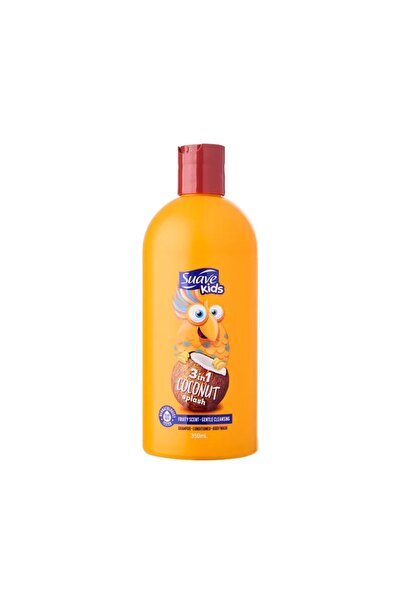 Suave kids 3in1 Shampoo, Conditioner and Body wash 350ml Coconut Splash