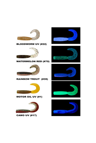 daiwa BAIT JUNKIE 6.35CM GRUB, (8 ADET)