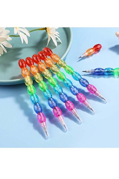 Generica 20pcs Stackable Colored Pencils for Students No Sharpening Required ...