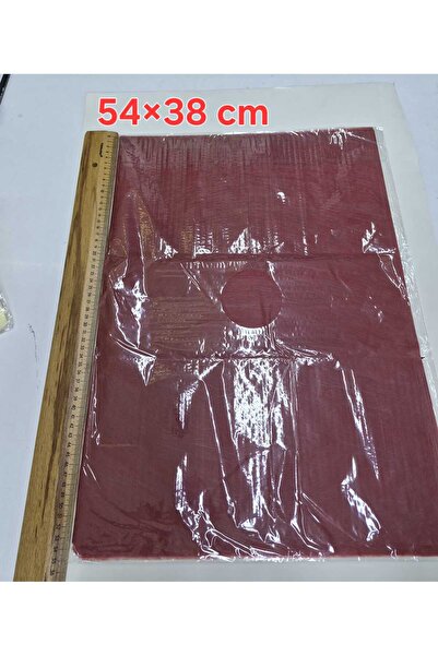 Mutkin Pelur Buket Çiçek Bordo Renk Süt kağıt Pelur Çiçek Buket paket Kağıt 5...