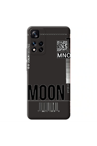 Other Xiaomi Redmi Note 11 Pro 5G A ticket to the moon Black Colored Silicone...