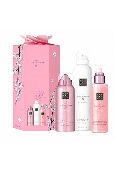 Rituals Set The Ritual of Sakura – Body foam lotion 150ml, Foaming shower gel...