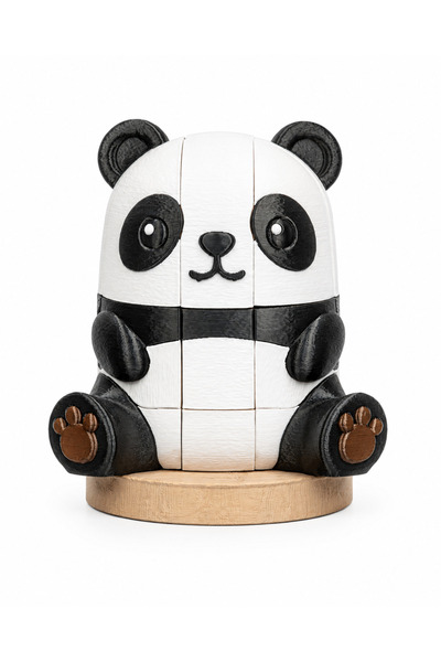 3dlink Build-a-Friend – Panda, Figurină Puzzle Educativă