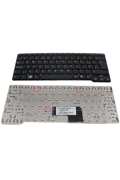 unbranded Πληκτρολόγιο για Sony VPCCW Series, μαύρο