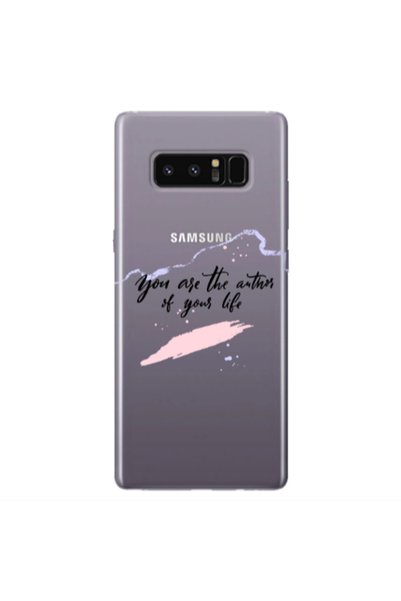 Other Samsung Note 8 You are the authors Transparent Silicone TPU Θήκη