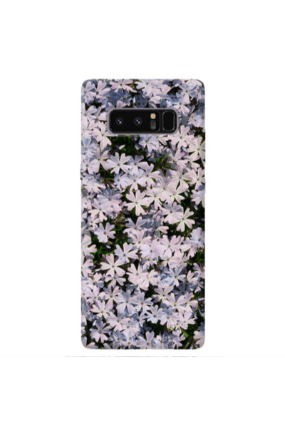 Other Samsung Note 8 Flowers white Transparent Silicone TPU Θήκη