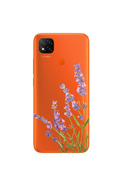 Other Xiaomi Redmi 9c Flowers 8 Transparent Silicone TPU Θήκη