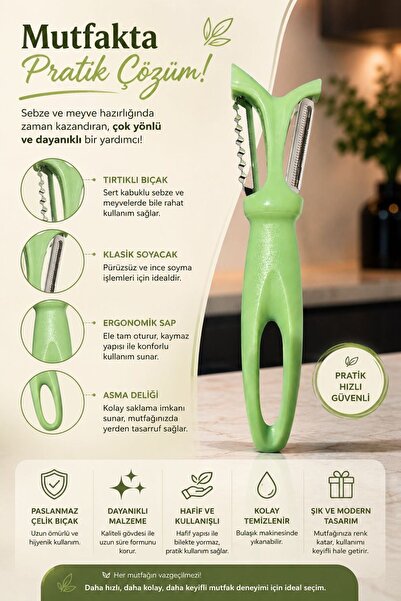 Penguen Luxury Double-Headed Fruit and Vegetable Peeler