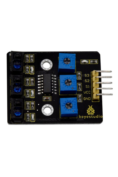 Keyestudio 3-channel infrared line tracking sensor KS0453
