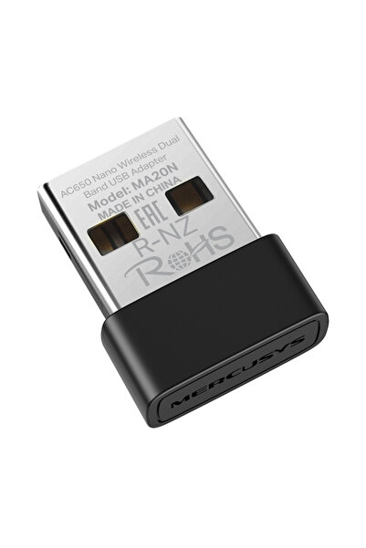 Mercusys ασύρματος USB αντάπτορας δικτύου MA20N, 650Mbps AC650, Ver 1.0