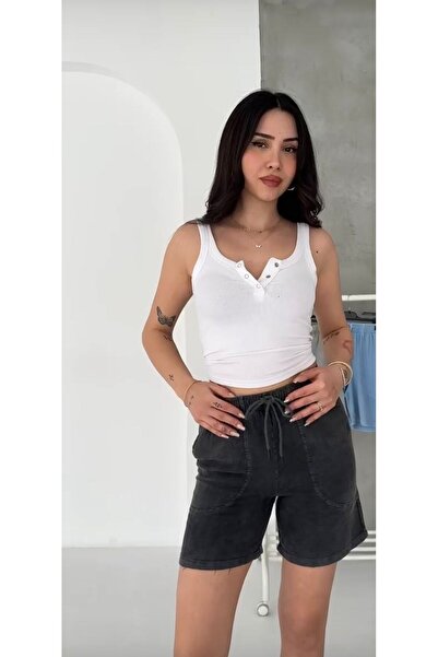 QYA Clothing YIKAMALI TENSEL ŞORT