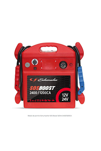 Schumacher Robot de pornire 12/24V-2400/1200CA Schumacher© SOS Boost