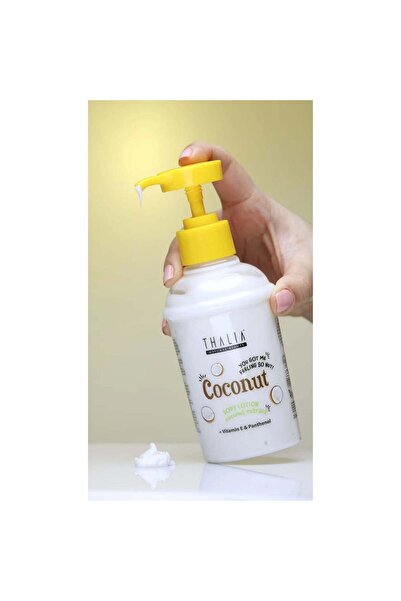 Thalia Loțiune de corp cu extract de cocos + vitamina E și pantenol, You Got Me Feeling so Nut, Thalia, 250 ml