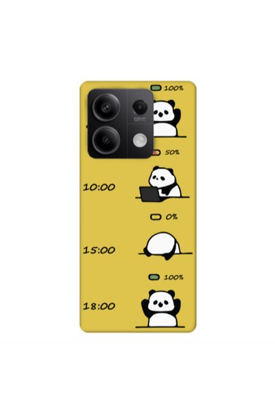 Other Xiaomi Redmi Note 13 5G My situation at work Yellow Colored Silicone TP...