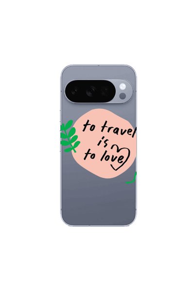 Other Google Pixel 10 Pro XL To Travel is to Love Transparent Silicone TPU Θήκη