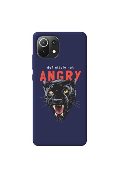 Other Xiaomi Mi 11 Lite Pointed teeth Dark blue Colored Silicone TPU Θήκη