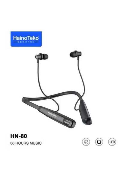 HAINOTEKO Haino Teko HN 80 Wireless Bluetooth Neckband Earphone – Premium Sou...