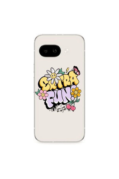 Other Google PIXEL 9A Extra Fun Transparent Silicone TPU Θήκη