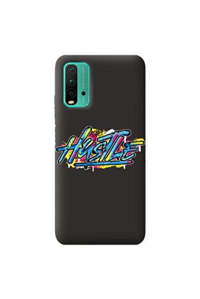 Other Xiaomi Poco M3 Hustle Black Colored Silicone TPU Θήκη