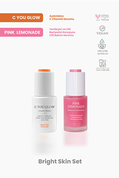EIGHTH COLOR Bright Skin Set: C You Glow + Pink Lemonade