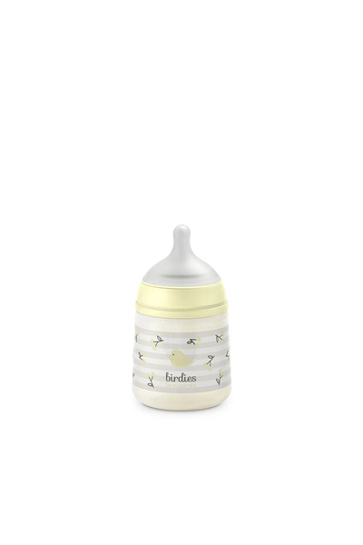Suavinex Biberon SX Pro 150ml, debit lent S Birdies - 3 culori disponibile