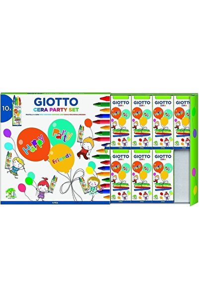 Giotto Παιδικό Κουτί Δώρου Σετ 10 κραγιόνια (000311000)