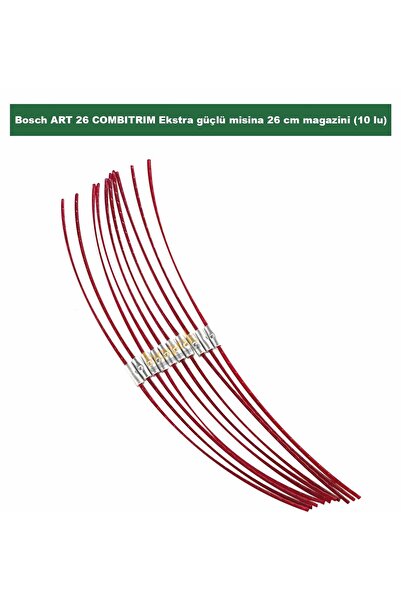 Bosch ART 26 COMBITRIM Ekstra güçlü misina 26 cm magazini (10 lu) F016800181