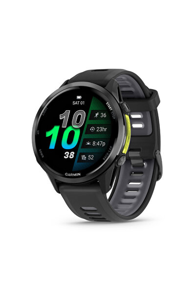Garmin Ceas Forerunner 970 Amoled 47MM Negru/Galben Amp