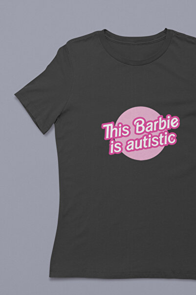 buzagi tasarım ürünleri This Barbie Is Unisex Black Regular T-Shirt