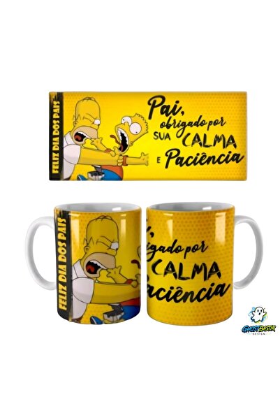 Ghostbastır Design Simpsons Mug |   Single Piece K0406
