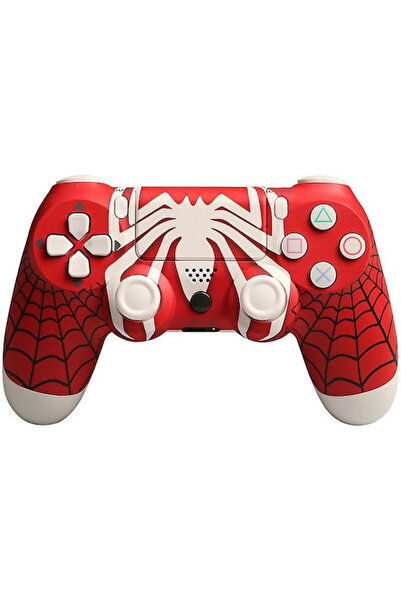 OEM Ασύρματο χειριστήριο Doubleshock για PS4 με σχέδιο Spiderman