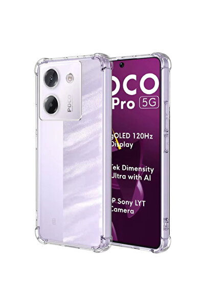 Techsuit Husă pentru Xiaomi Poco M7 Pro 5G - Silicon transparent rezistent la...