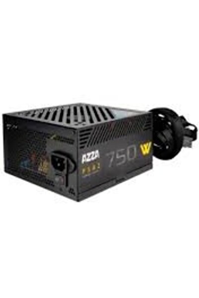 Azza PSAZ-750W (80 + B) Sursă de alimentare PC cu ventilator de 120mm ATX 2.3...