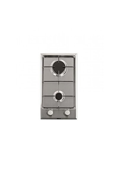 Beko HDCG 32220 SX, Gaz, 2 zone de gătit, 28.8 cm, Inox