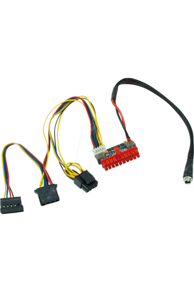 Inter-Tech Sursă de alimentare MINI-ITX 120W REV. 2, Alb