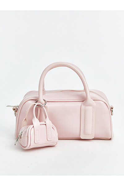 LC Waikiki Rmz Gi̇yi̇m Farkiyla Leather Look Women's Shoulder Bag