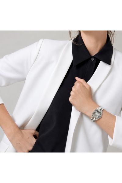 Wolf Women's Silver Watch with High Quality and Universal Design