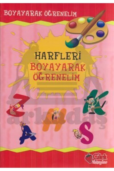 Çilek Kitaplar Let's Learn by Painting the Letters