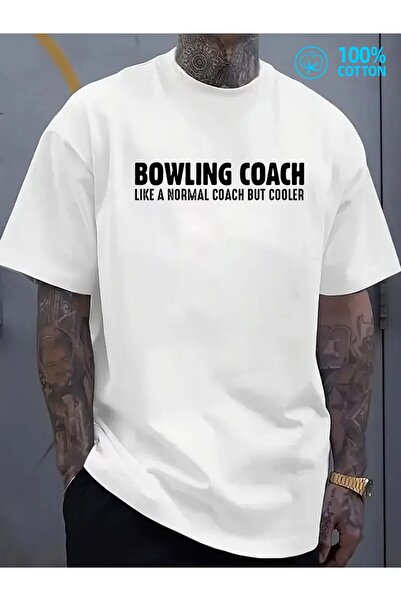 1001moda Bowling Tee | 180G 100%, Crew Neck, Short Sleeve, Printed Graphic, M...