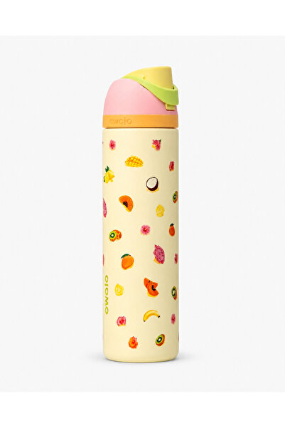 owala sunny yellow Leak-Resistant Sports Bottle 32oz, a colorful fruit-party ...